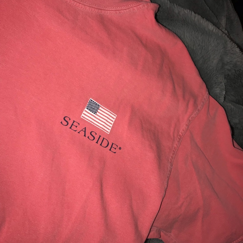 Pink seaside T-shirt